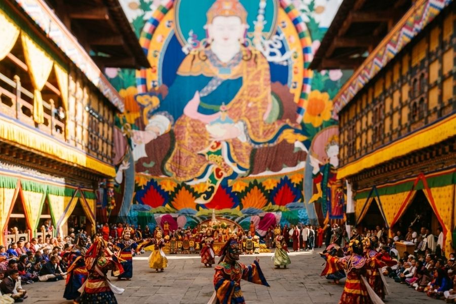 Bhutan Mask Dance festival